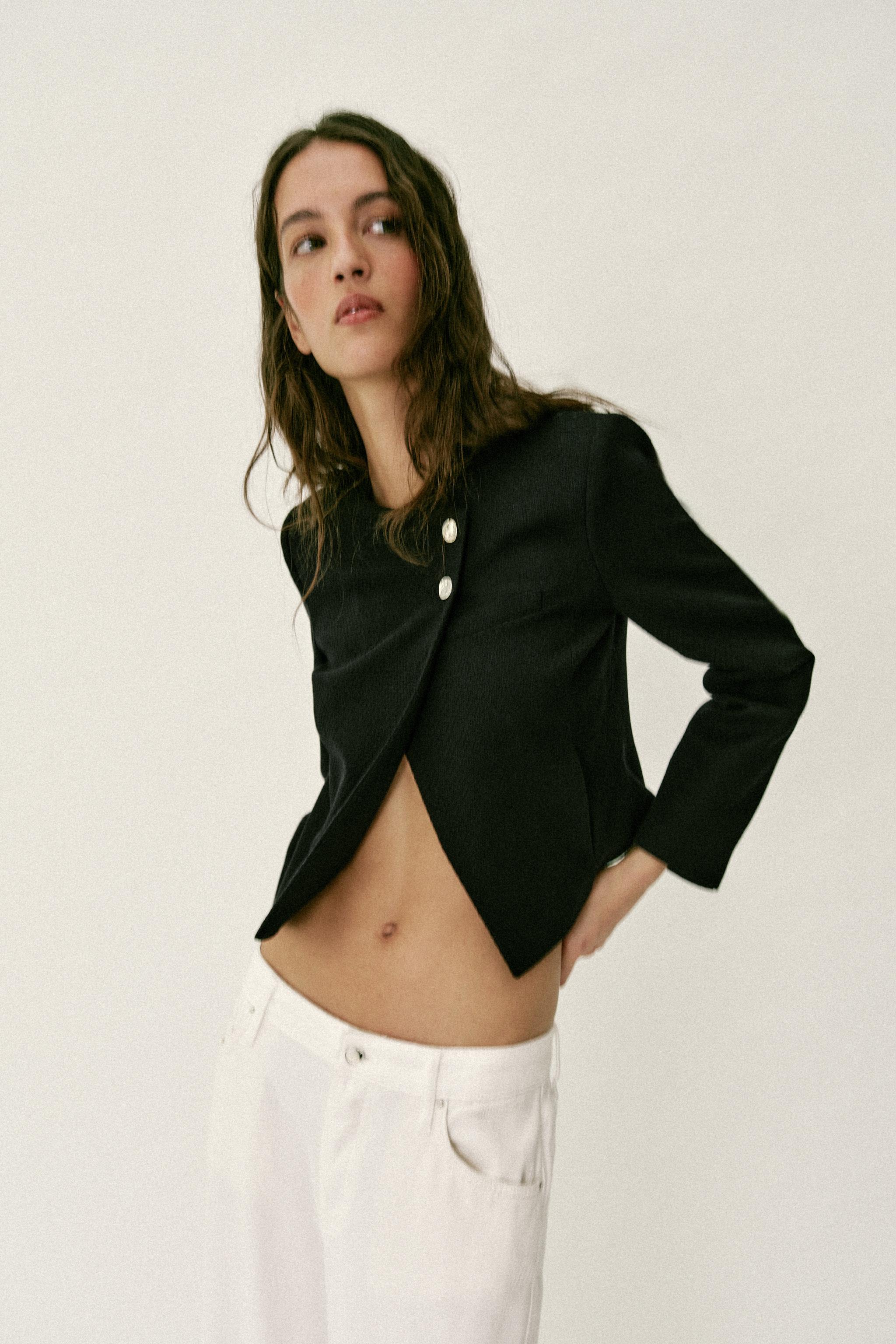 VESTE COURTE CROISÉE